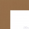 Паспарту  W167  80*120 коричневый (80, стандарт, Scappi Cartoni (Италия), Roma White, 1,4, Коричневый, белый, 120)