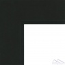 Паспарту 5172  80*120  черный (80, стандарт, Scappi Cartoni (Италия), Black Core, 1,4, Черный, черный, 120)