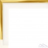 Багет арт PS1225-31 35*35 мм (35, 2,9 м, Пластик, 87, AlphaArt (Россия), Студийный, 35х35, 1225, Белый, Золото, 35)