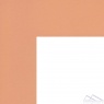 Паспарту 1133 816*1120 мм оранжево-коричневая (AlphaArt (Китай), 81,6, стандарт, 1000, 1,4, Розовый, белый, 112)