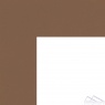 Паспарту 1039 816*1020 мм серо-коричневый (AlphaArt (Китай), 81,6, стандарт, 1000, 1,4, Коричневый, белый, 102)