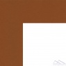Паспарту 1109 816*1020 мм красно-коричневый  (AlphaArt (Китай), 81,6, стандарт, 1000, Коричневый, белый, 102)