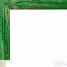 Багет арт PS0490-86  21х23мм (2,9 м, Пластик, 156,6, AlphaArt (Россия), Коробочка, 21х23, 0490, Зеленый)